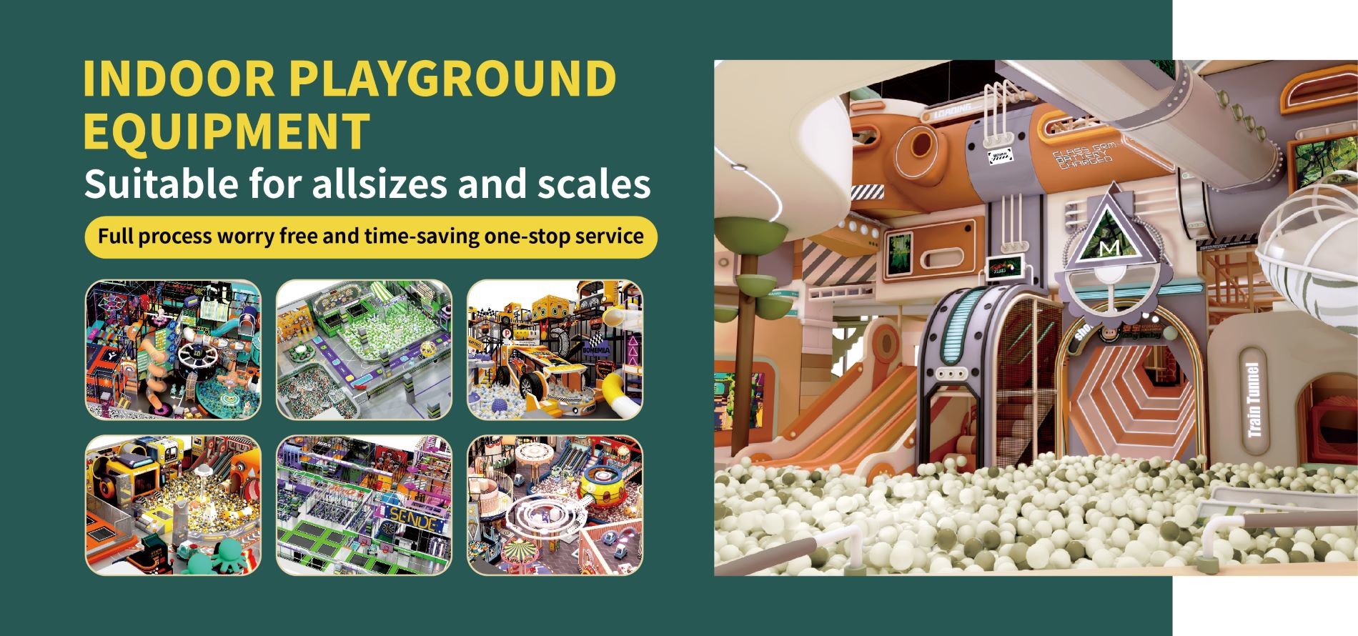 qualidade Equipamento de playground interior fábrica