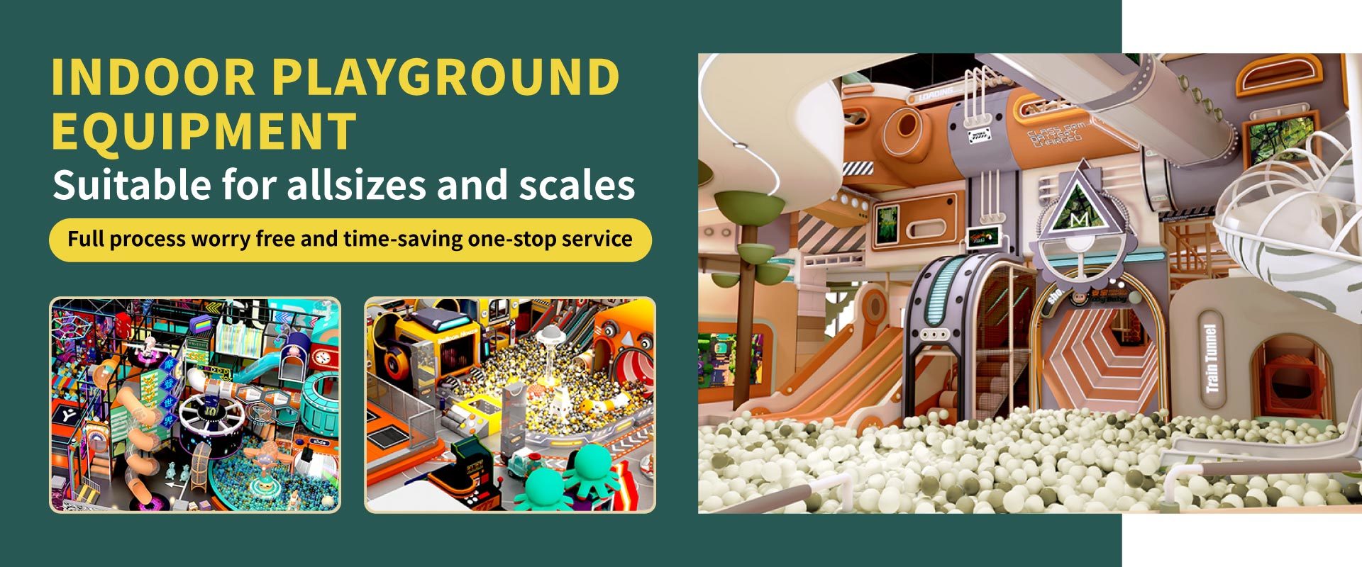 qualité Équipement de terrain de jeux intérieur usine