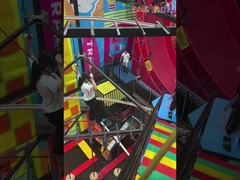 Ninja competitie softplay voor indoor speeltuinen veiligheidsmateriaal voor lichaamsbeweging en leuk spel