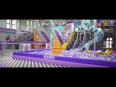 Ninja Indoor Play Gym Equipment Customized Soft Play Indoor Playground Equipment Safety