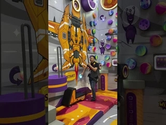 Electric climbing wall