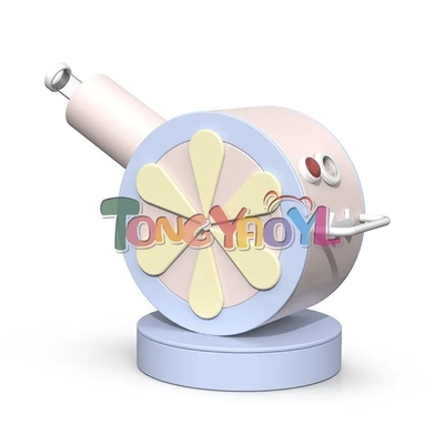 comprare Ingrosso Durabile per bambini al chiuso Equipaggiamento di gioco per giocattoli leggeri con cannone elettrico online manufacture