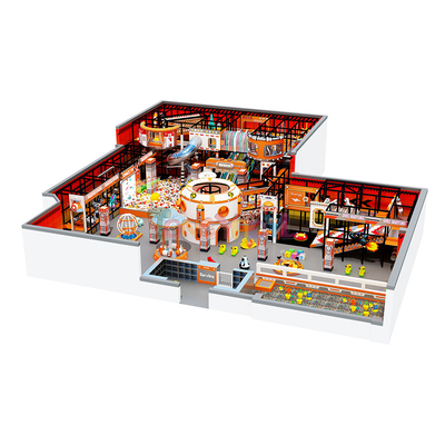kopen Op maat gemaakte kleurrijke indoor speeltuin Commerciële gigantische indoor speeltuin OEM online manufacture