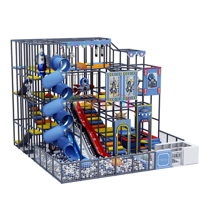 Mua 90 Quảng trường Địa điểm chơi trong nhà đa cấp Địa điểm chơi trong nhà Maze Rocket Theme online manufacture