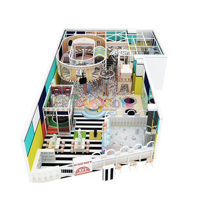 comprare Parco giochi per bambini all'interno attrezzature per parchi di divertimento commerciali online manufacture