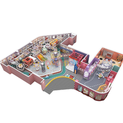 comprare Struttura commerciale per giochi al chiuso Parco giochi per bambini Sicurezza delle attrezzature al chiuso online manufacture