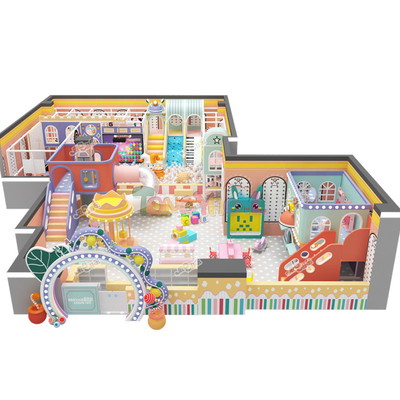 comprar Jardín de juegos comercial de interior Temas interesantes Juegos suaves Equipos de fiesta Niños online manufacture
