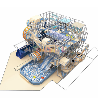 kopen Commercieel aangepast Indoor speeltuin Levendige kleuren Kinderen Vermaakthemapark online manufacture