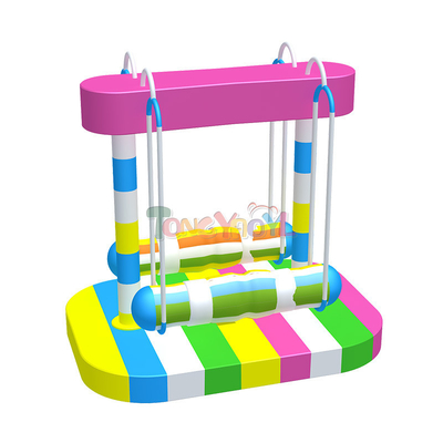 kopen Commerciële elektrische mini swing speeltuin apparatuur elektrisch zacht speelgoed voor kinderen online manufacture