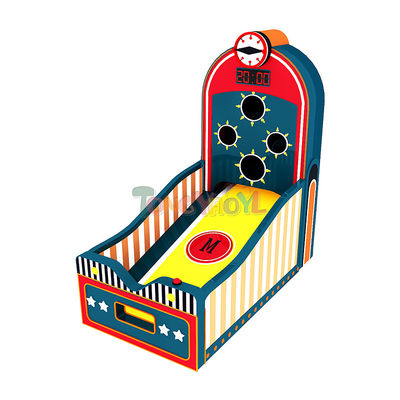 Dobra cena. Koszykówka Arcade Game Indoor Electric Soft Play Kids Obiekty dla centrum handlowego w Internecie