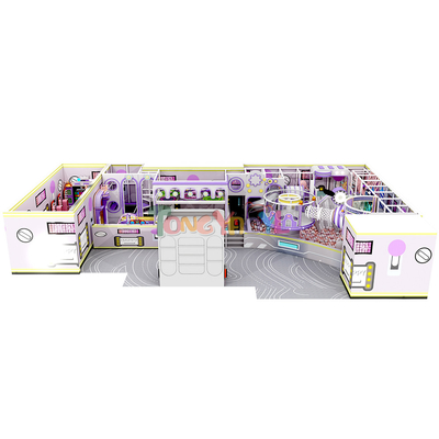 Buy 190 Squares Purple Wonderful Children Immersed Ocean Ball Indoor Playground online manufacture