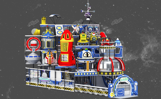 kopen 147 Squares Custom Indoor Playground Space Theme Indoor Adventure Centre ODM online manufacture