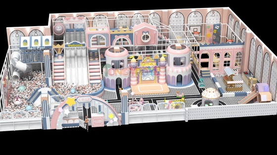 kopen Taart Decoratie Indoor Fun Park Kleurrijke amusement speeltuin 400 vierkante online manufacture