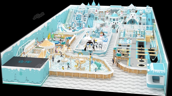 Beli 1508 Square Indoor Playground Peralatan Tema Kartun Indoor Play Center online manufacture