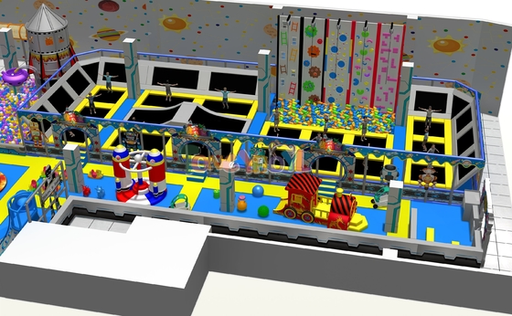 kopen Commerciële speeltuin 15 ft, op maat gemaakt, voor kinderen, trampolinepark online manufacture