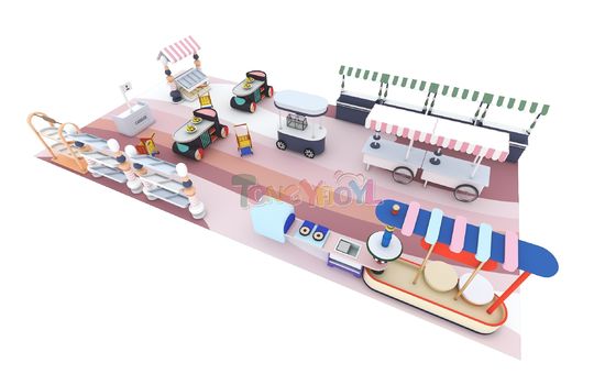 Buen precio Casa de juegos de niños, juegos de interior, parque unisex, rico en contenido y temas. en línea