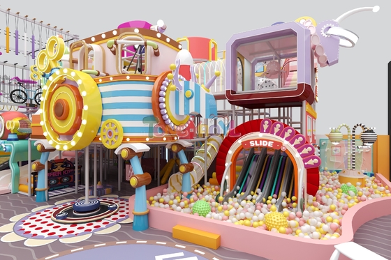 kopen Ninja Indoor Play Gym Equipment Customized Soft Play Indoor Playground Equipment Veiligheid online manufacture