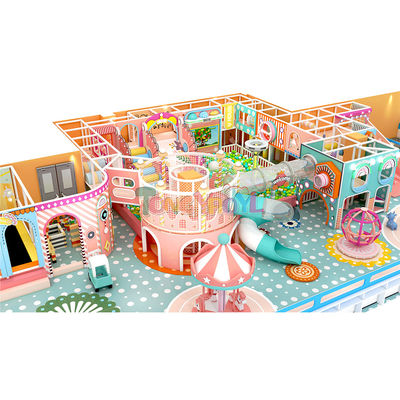 Giá tốt. 210 Quảng trường Rainbow Colors Trẻ em sân chơi trong nhà mềm Công viên giải trí trực tuyến