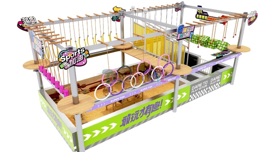kaufen Kinderspielplatz Spaßige Spielstätte Kletterrahmen online manufacture