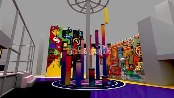 Good price Large Scale Ninja Indoor Playground Customizable For 15-200 Users online