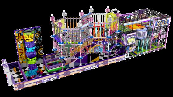 Good price Sturdy Structure Ninja Indoor Playground Perfect Play Solution For Sports Parks online