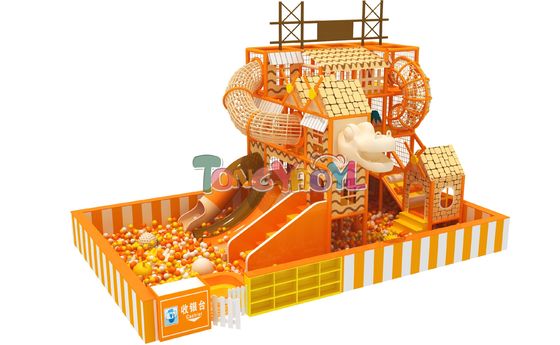 Harga yang bagus Perlengkapan taman bermain dalam ruangan yang disesuaikan untuk anak-anak yang energik 2-15 tahun on line