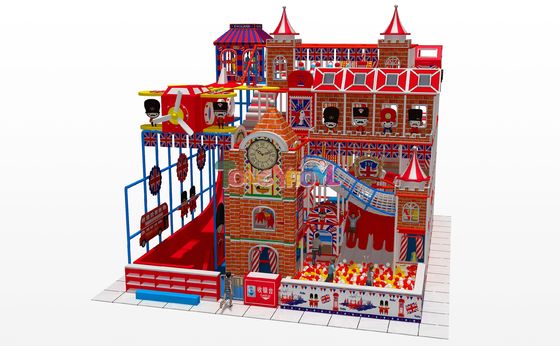 Good price Personalized And Safe Play Solutions For Children With British Theme Custom Indoor Playground Equipment online