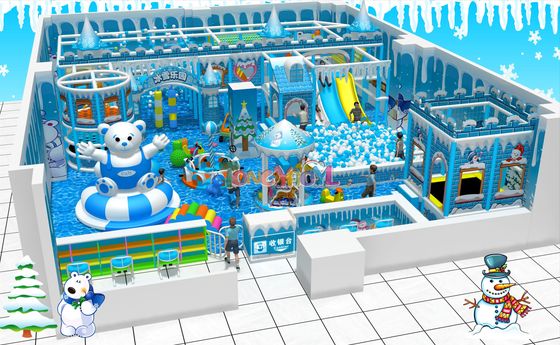 Bon prix Aire de jeux intérieure sûre et amusante, un monde de divertissement coloré pour enfants. en ligne