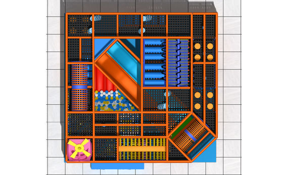 Bon prix Aire de jeux élastique labyrinthe intérieur et extérieur pour enfants en ligne