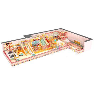 Soft Indoor Playground Equipment Multi Play Commerciële speeltuin Equipment Fun Themed