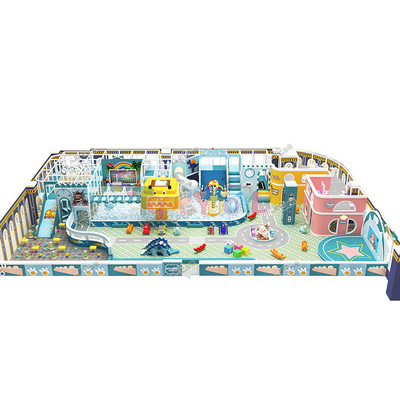 Levendige kleuren Indoor speeltuintuitrusting Op maat gemaakt Kinderen Indoor Play Structures ODM