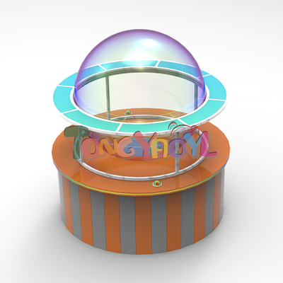 Elektrische speelruimte voor binnenruimten Ocean Ball Plastic Fun Play Blowing Machine