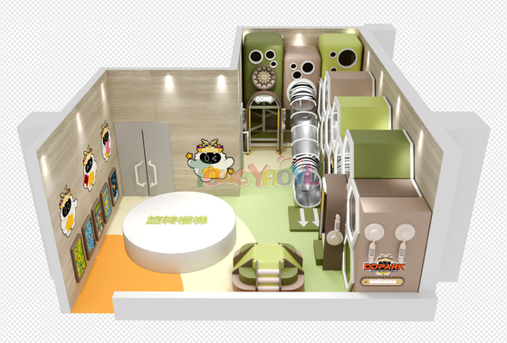 Kleintjes Kleine speelruimte Veiligheid Indoor spelpark Voor winkelcentrum