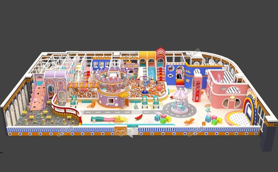 Colorful World Crown Multi project Children soft padded Indoor Playground
