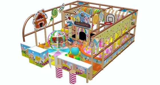 Candy Theme Indoor Playground Equipment For Children S Physical And Cognitive Development Highly Durable