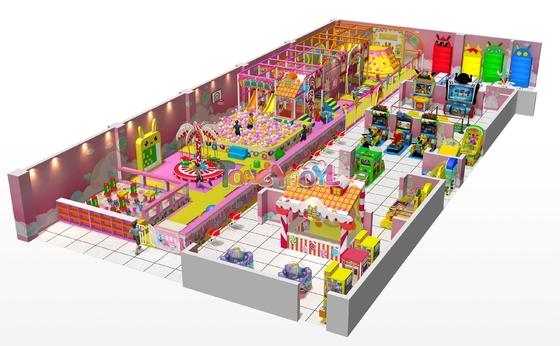 Candy Theme Indoor Playground Equipment For Children S Physical And Cognitive Development A Perfect Addition To Any Indoor Play Space