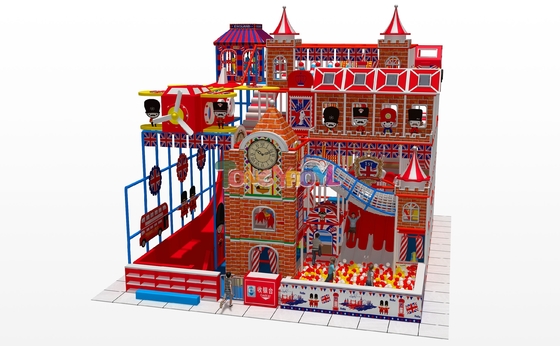 Personalized And Safe Play Solutions For Children With British Theme Custom Indoor Playground Equipment