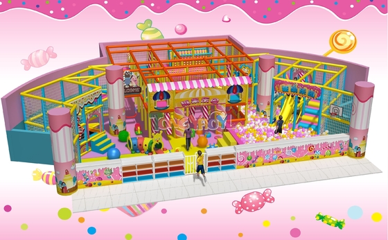 Goede prijs Candy Theme Indoor Playground Equipment De perfecte combinatie van plezier en beweging voor kinderen van alle leeftijden online