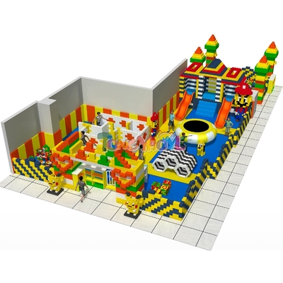 Safe And Exciting Indoor Playground Equipment For Children S Physical And Mental Growth In A Brick Castle Park Setting