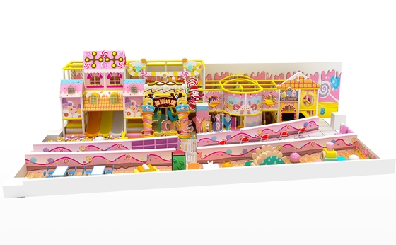 Creative And Safe Candy Theme Indoor Playground Equipment For Children Of All Abilities And Requirements
