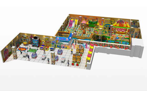 Safe And Soft Indoor Playground  A Fun Colorful World For Kids Entertainment