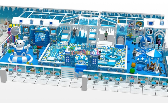 Snow World Indoor Playground  Exciting And Active Arctic Themed Play Equipment For Kids